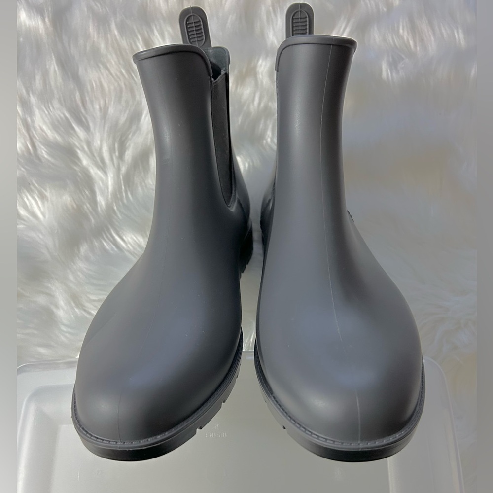 💃🏾 🌂 Sz 11 Asgard Women's Dove Grey Tinsley Pull On Rain Boots - Picture 6 of 10